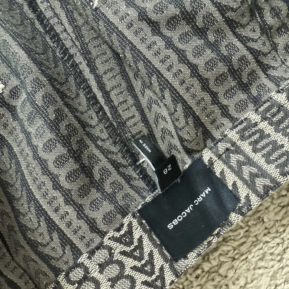 Marc Jacobs Wide Monogram Patterned Pants - Picture 8 of 10